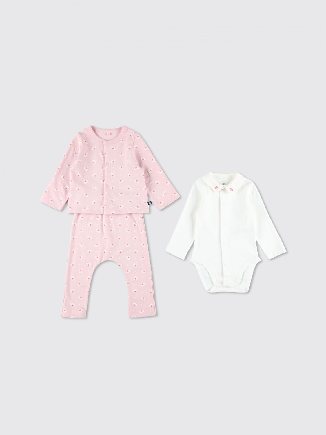 Petit Bateau Jumpsuit  Kids Color Pink In Pink
