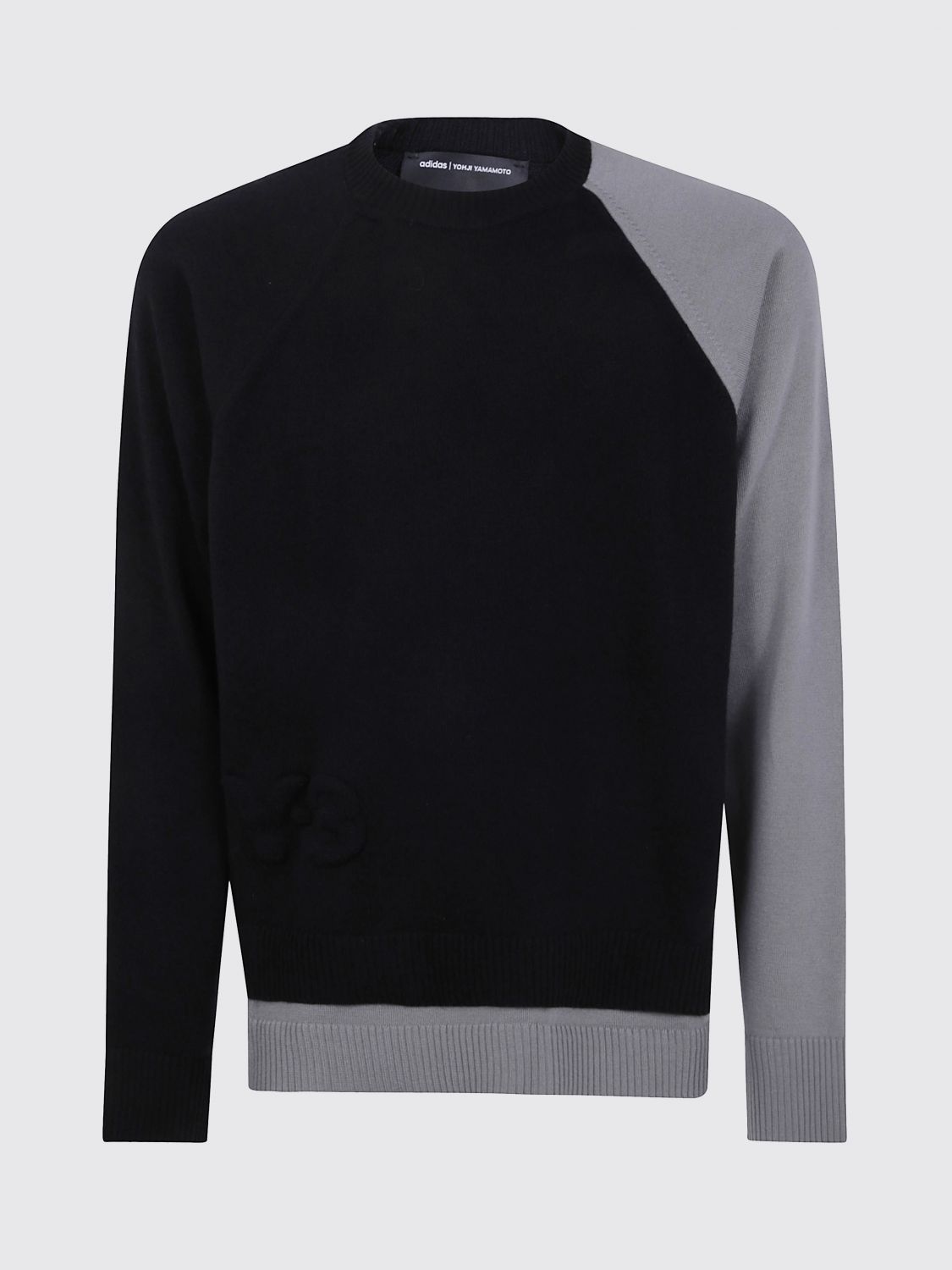 Y-3 U Logo Crew Neck In Black