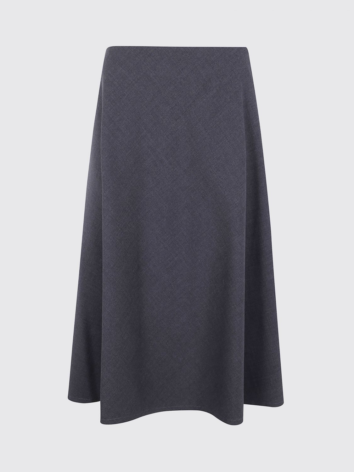 Tagliatore A-line Skirt Seam Detailing In Blue