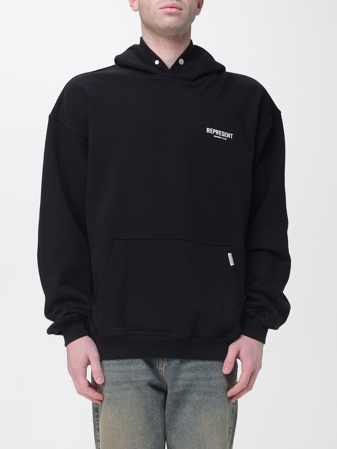 Represent Sweatshirt Men color Black