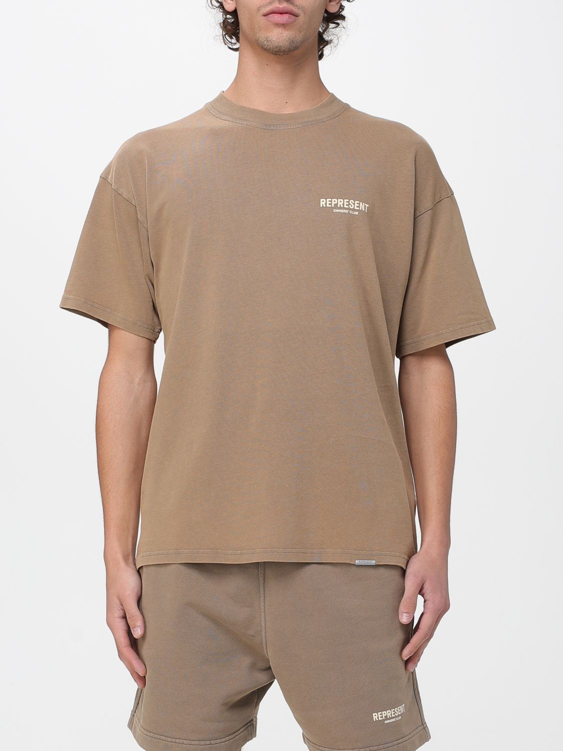 Represent T-Shirt Men color Brown