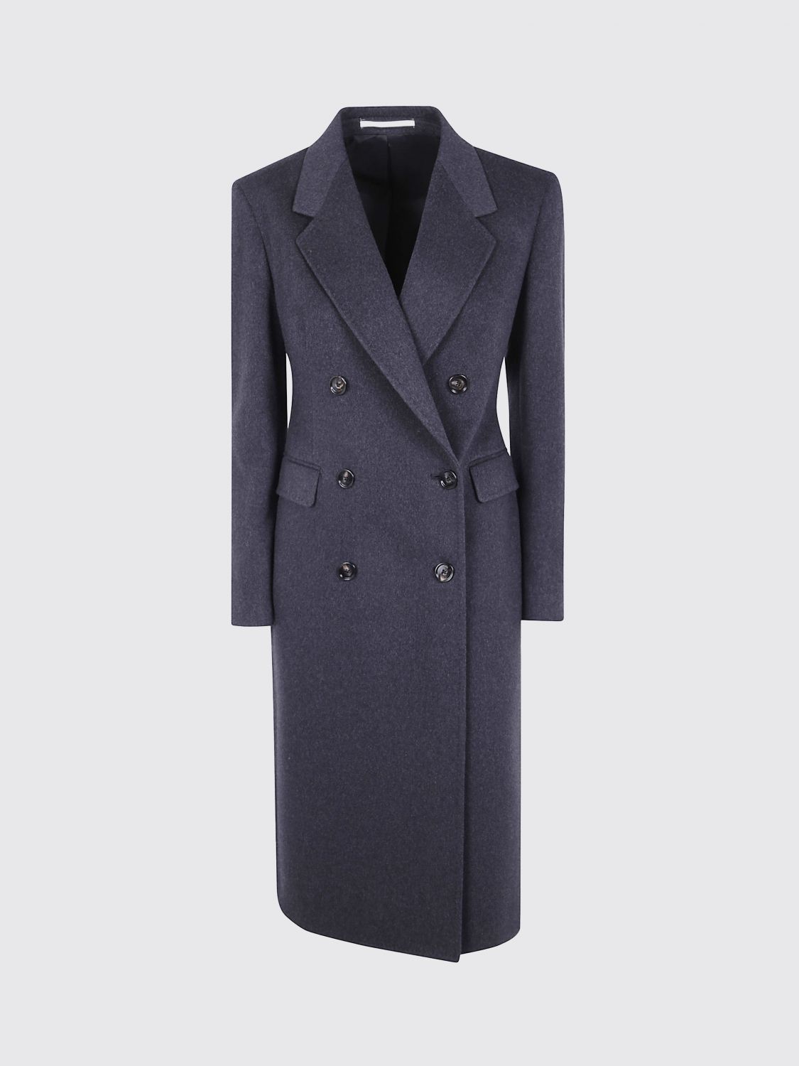 TAGLIATORE Coat Woman color Charcoal TAGLIATORE