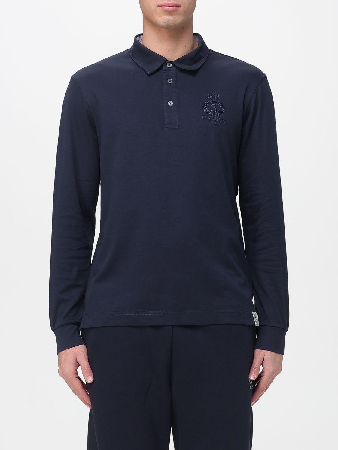 La Martina T-shirt  Men Color Blue