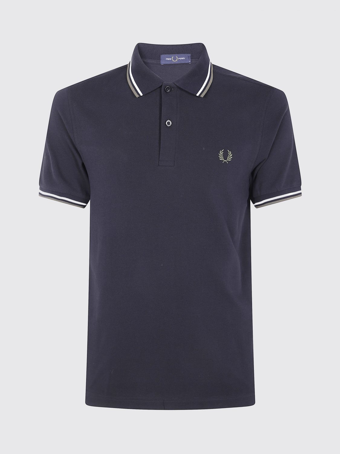 Fred Perry Polo Shirt  Men Color Blue 2 In Blue