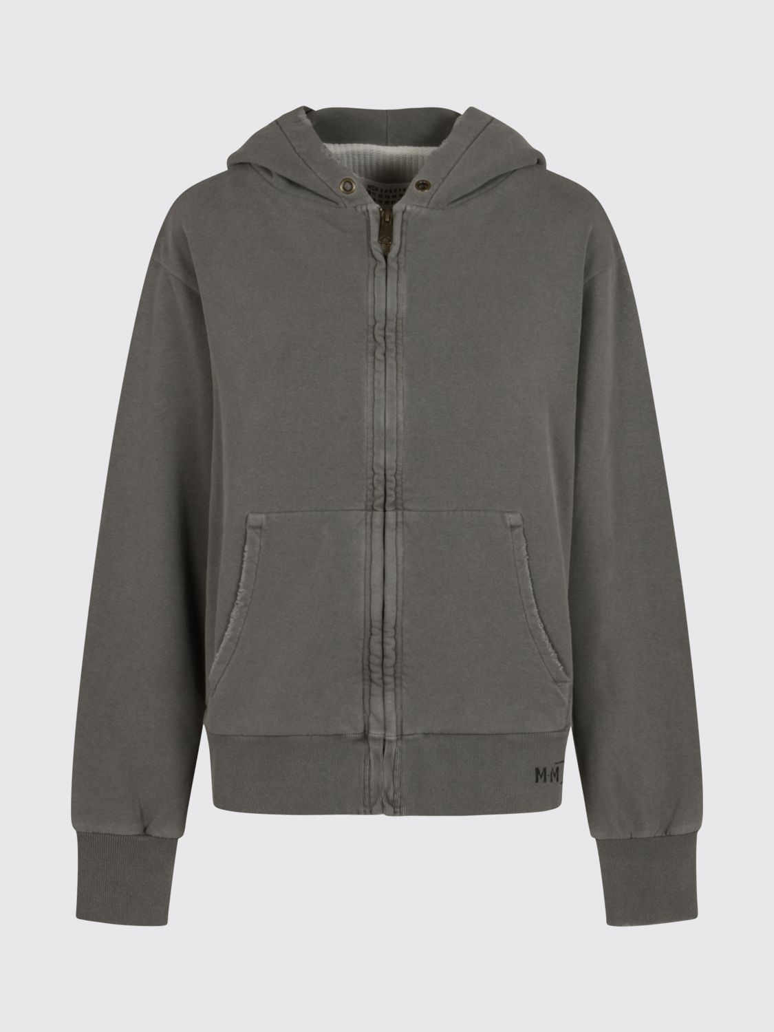 Maison Margiela Sweatshirt  Woman Color Green In Gray