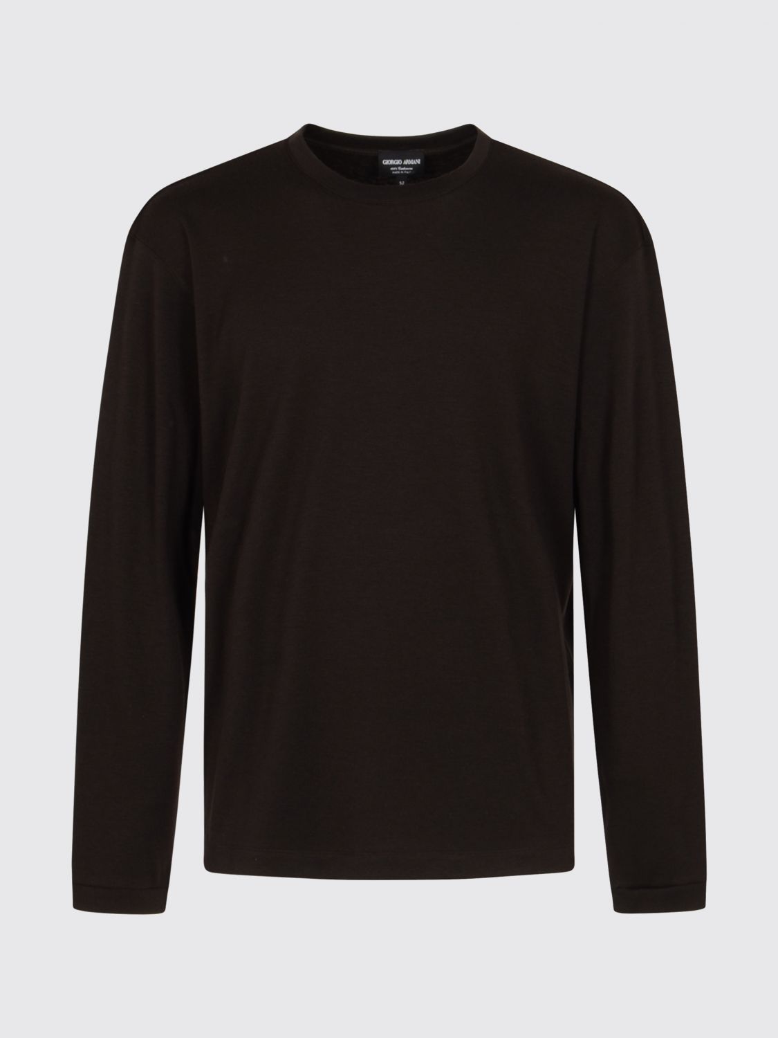 Sweater GIORGIO ARMANI Men color Brown