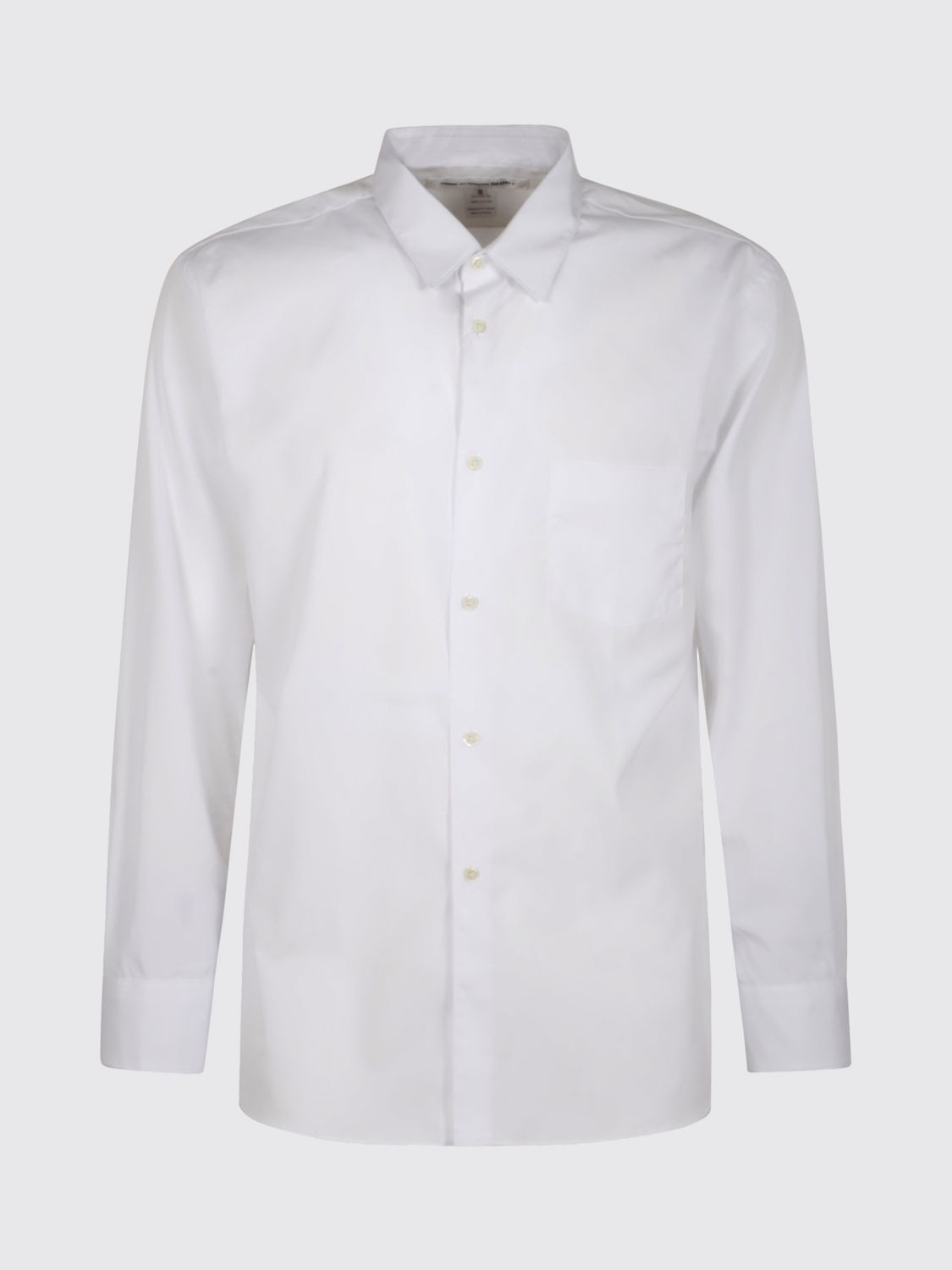 Comme Des Garçons Homme Plus Classic Shirt, In White Fabric In White