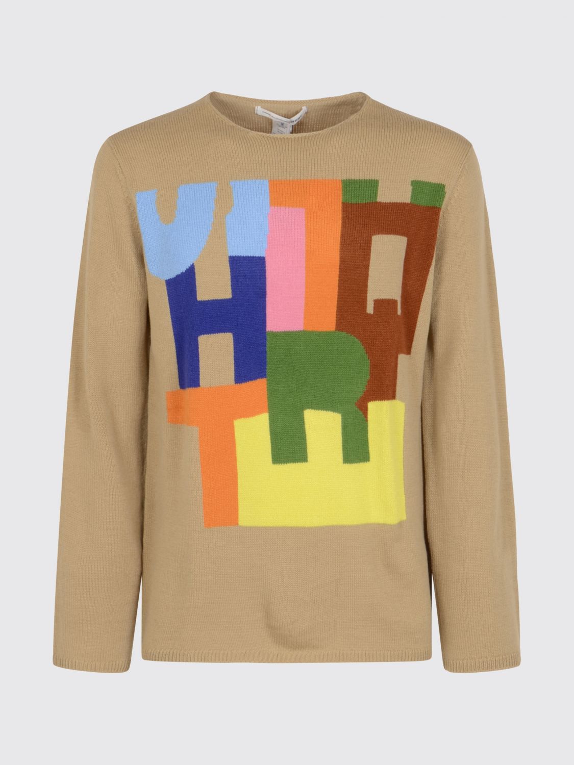 Comme Des Garçons Sweater Comme Des Garcons Men Color Beige In Multi