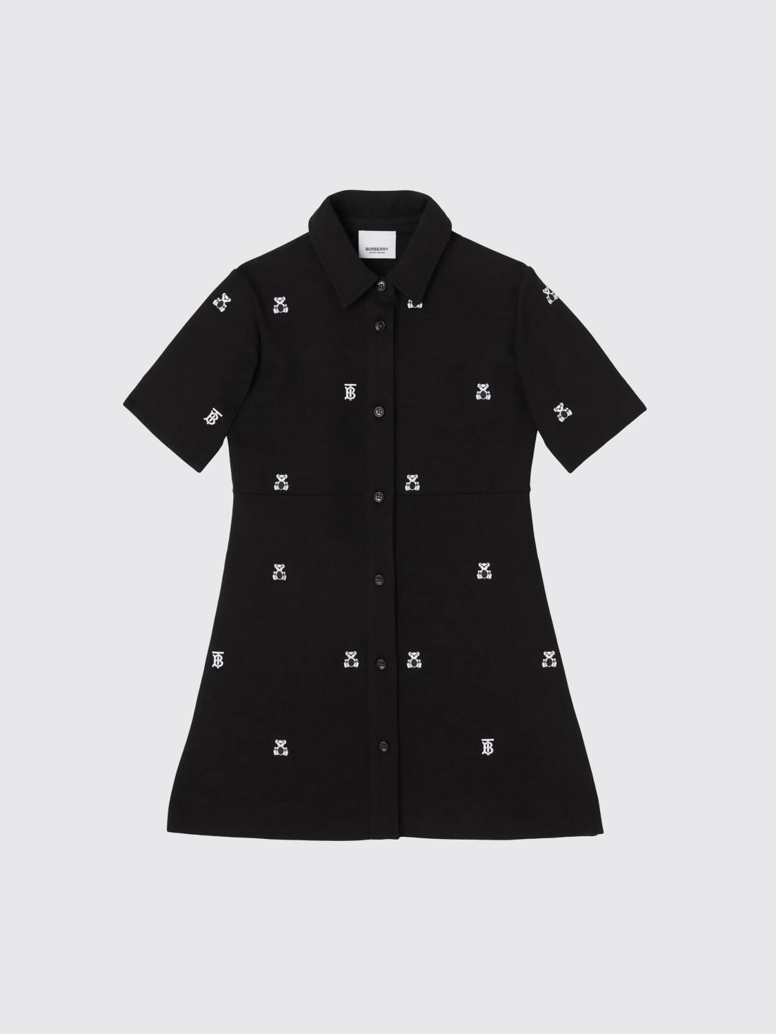 Burberry Romola Bear Dress In Black