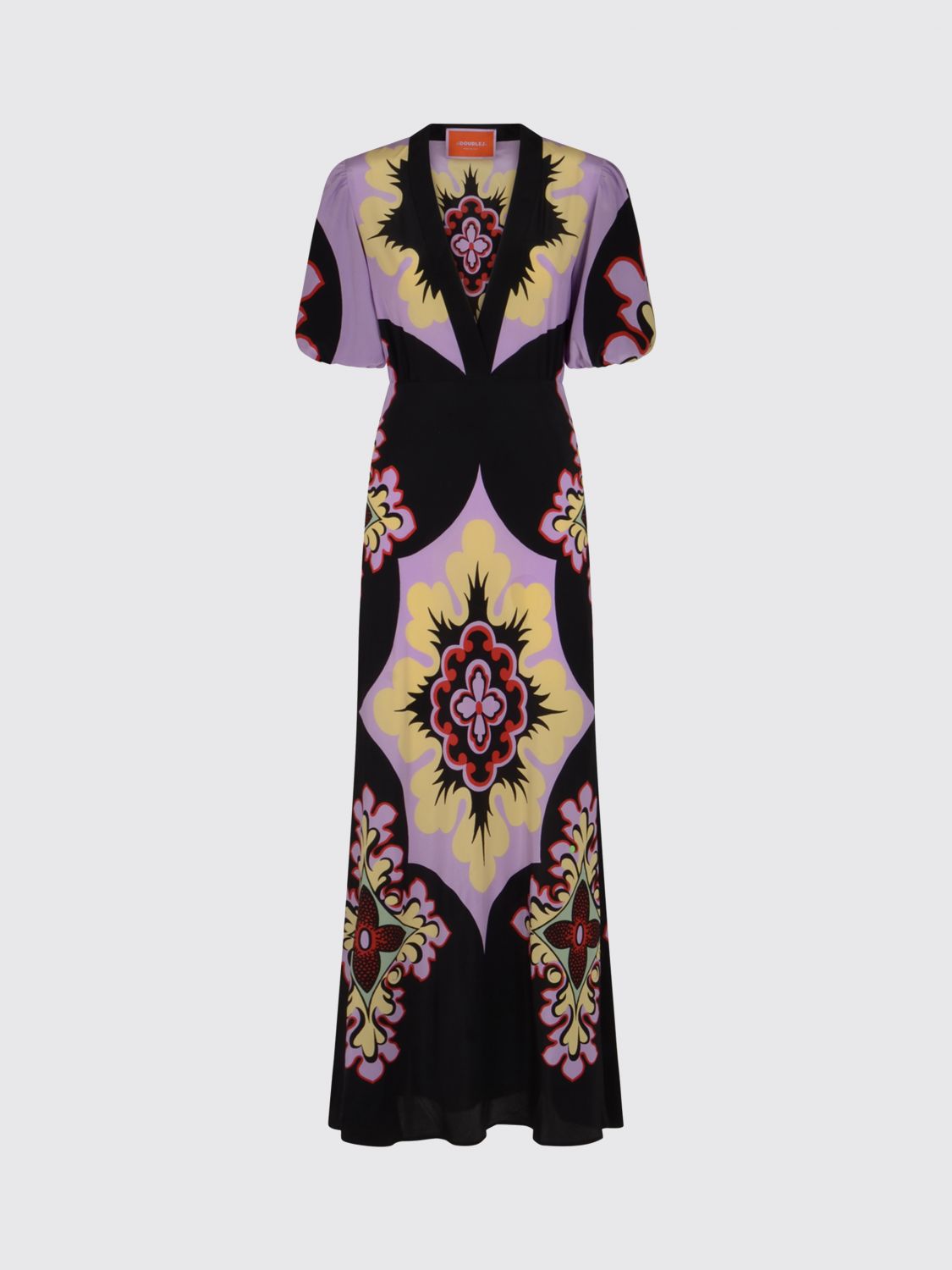 La Doublej La Double J Floral Patterned Dress In Multi