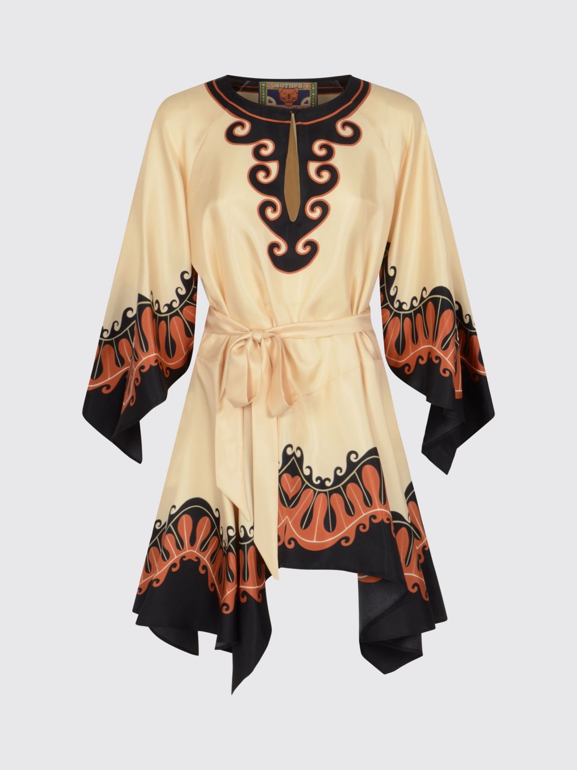 La Doublej Malibu Mini Dress In Multi