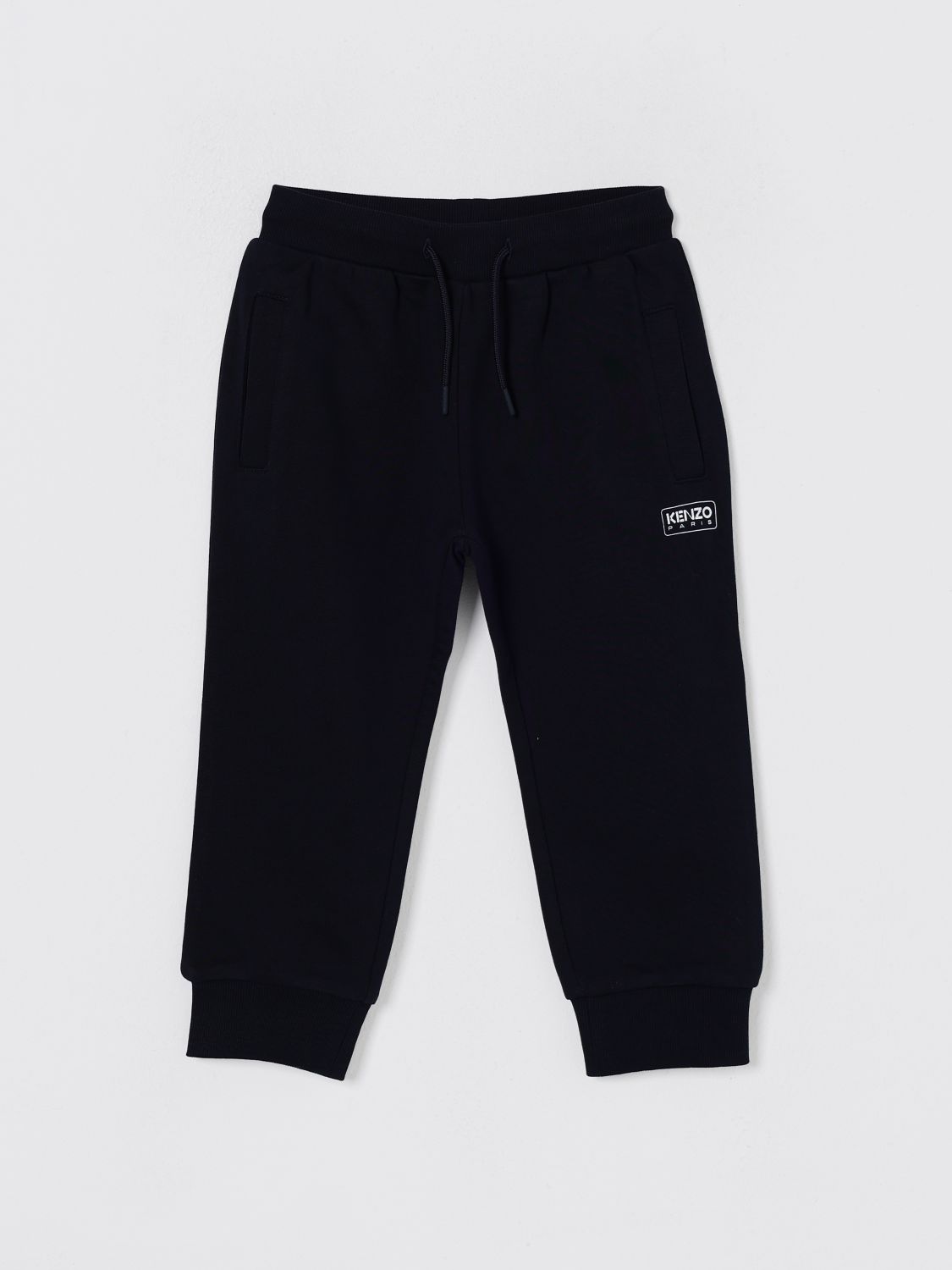 Kenzo Pants Kids Kids Color Blue