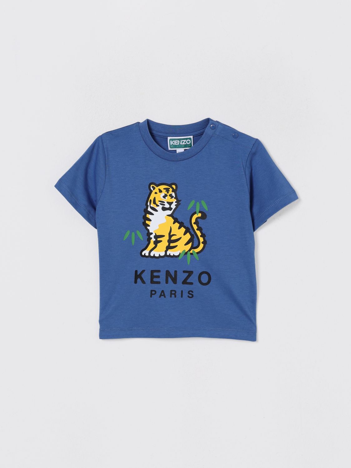 Kenzo T-shirt Kids Kids Color Blue