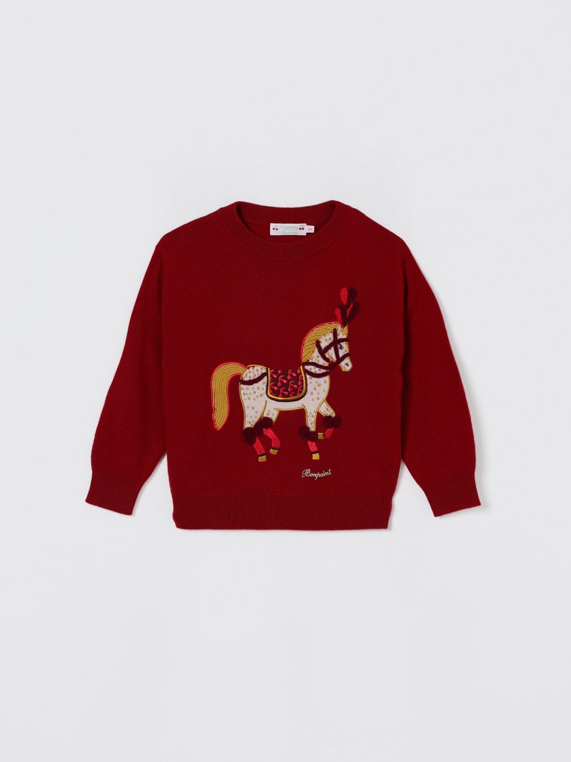 Bonpoint Sweater Kids Color Red