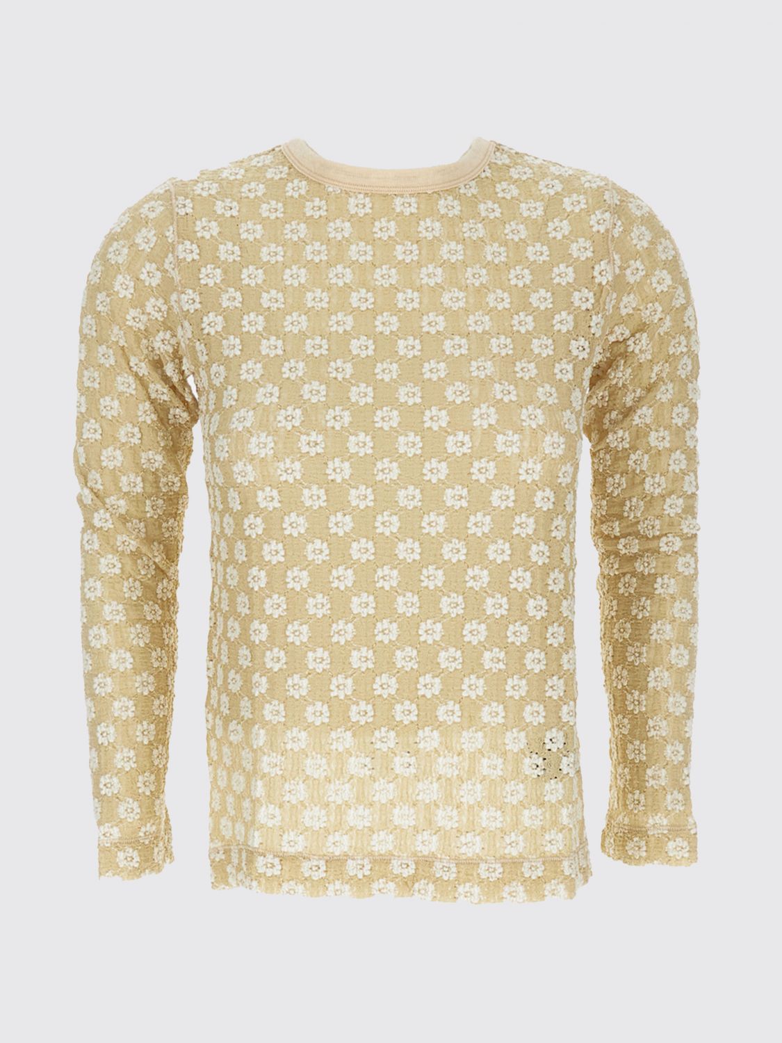 Tanaka Floral Long Sleeve Top In Yellow