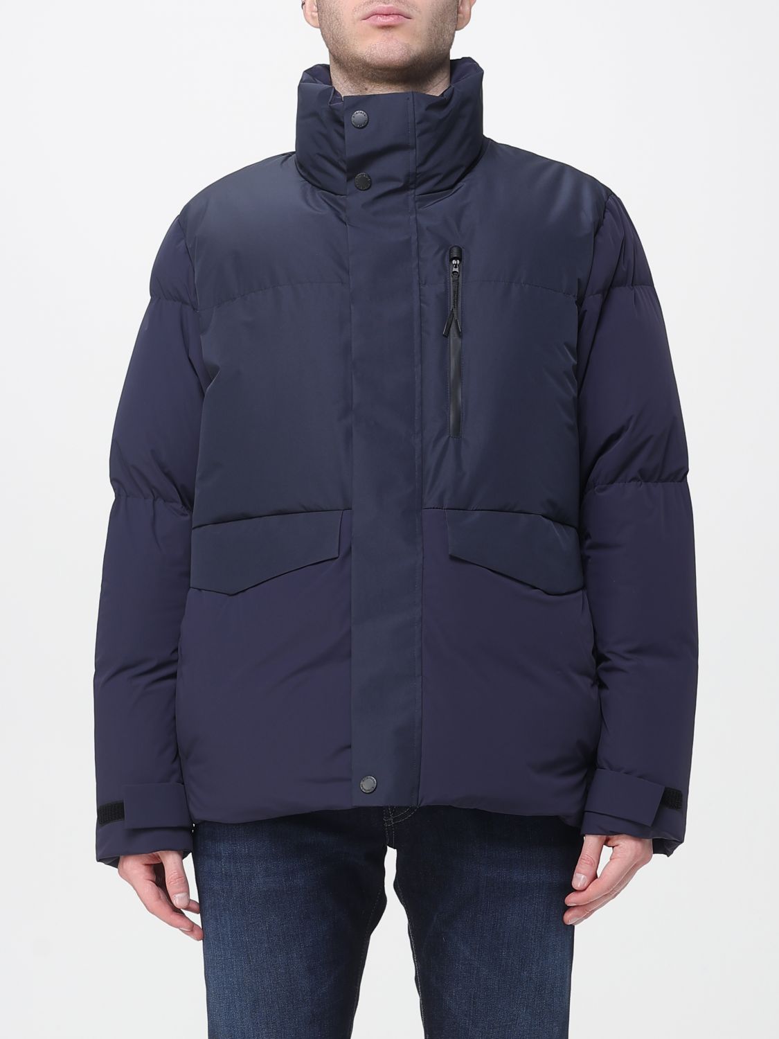 After Label Jacket  Men Color Blue