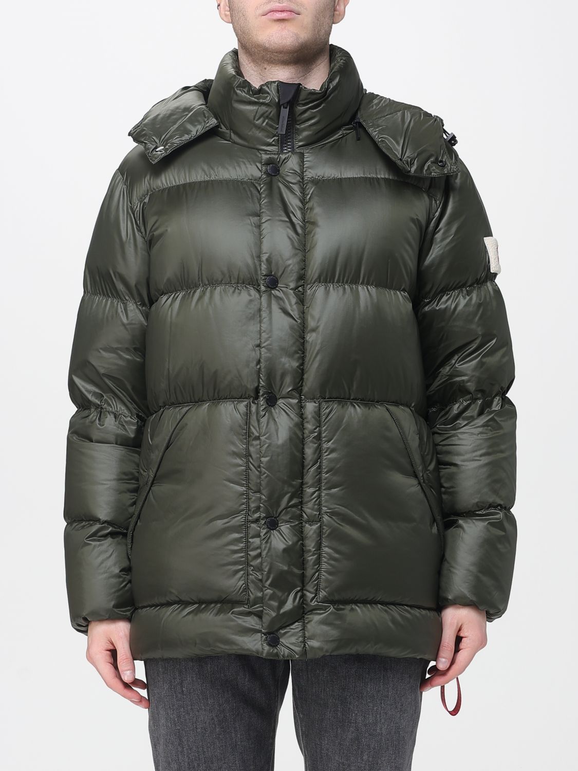 After Label Jacket  Men Color Green