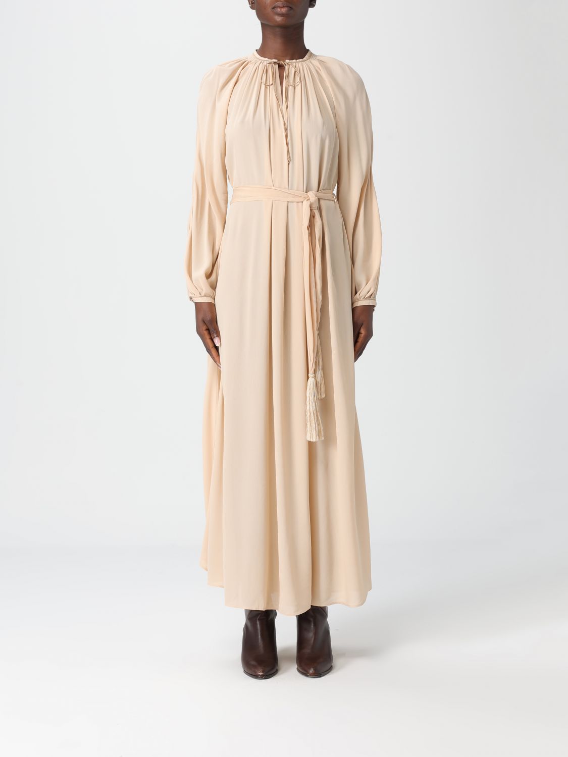 Forte Forte Dress  Woman Color Beige In Neutral