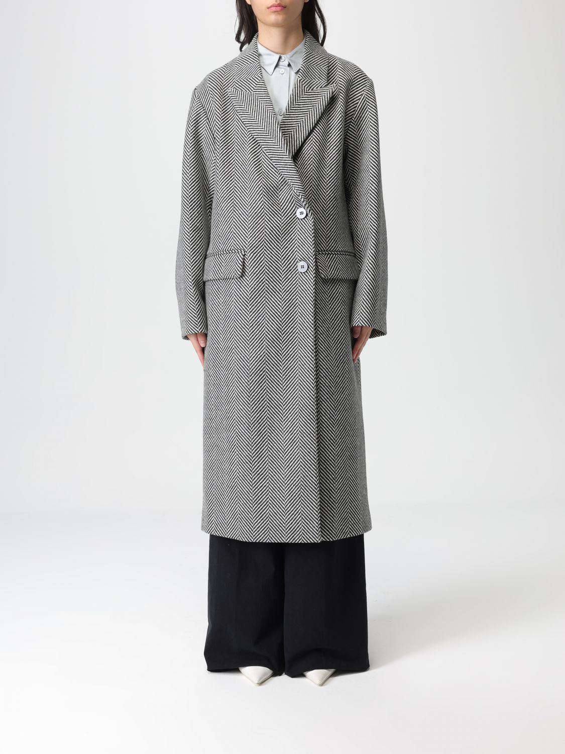 Forte Forte Forte_forte Coat In Gray