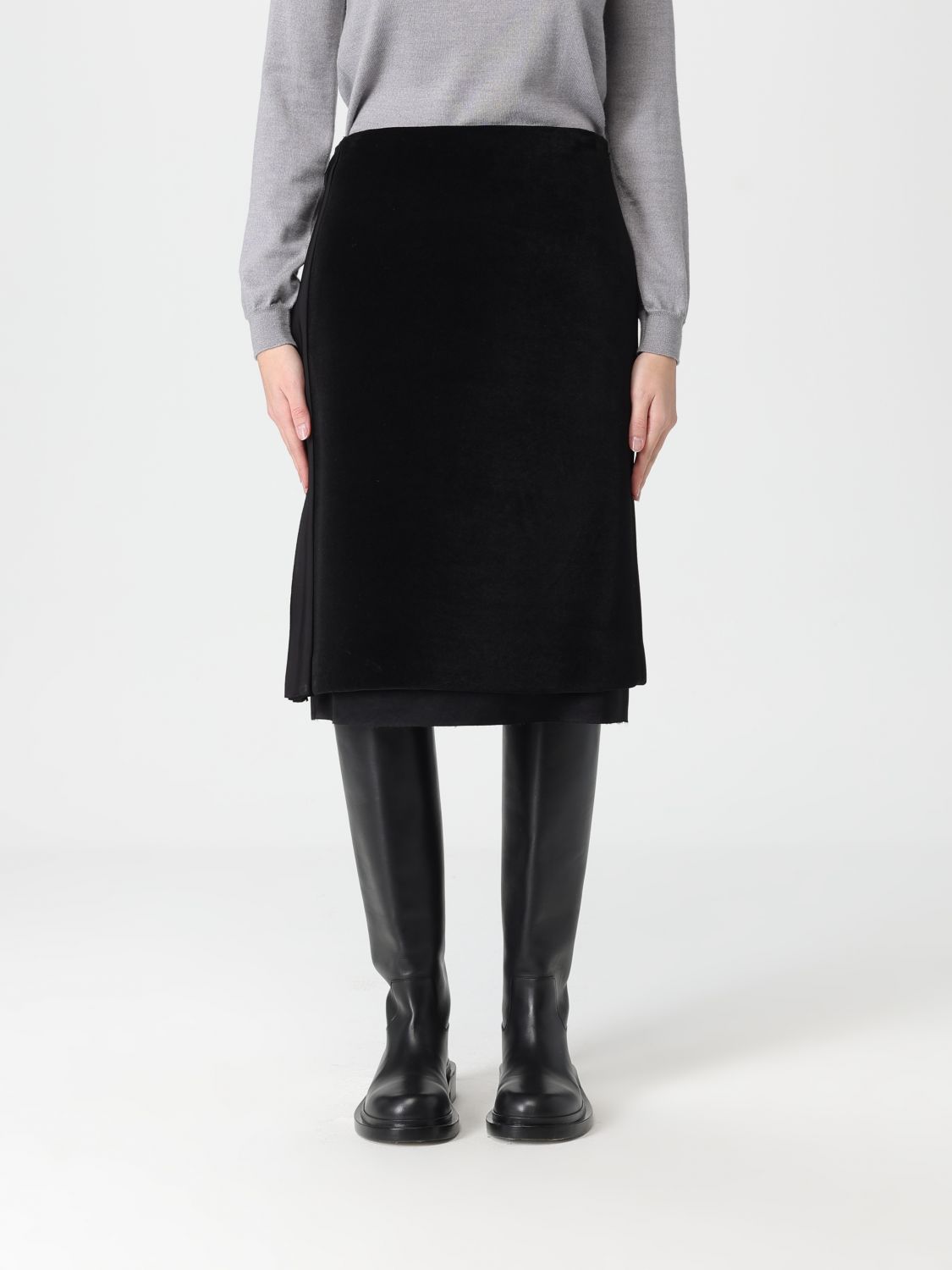 Skirt JIL SANDER Woman color Black