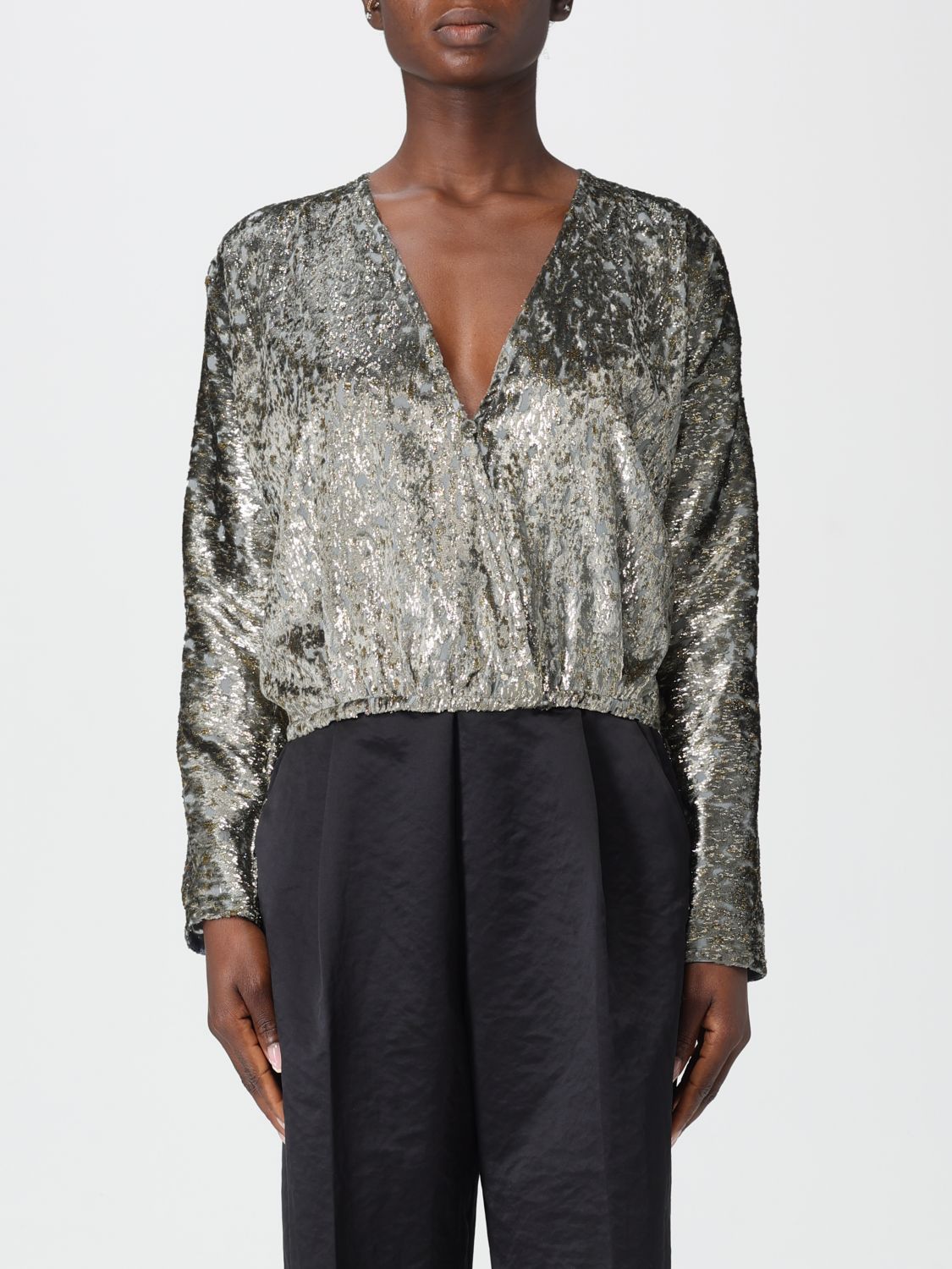 Forte Forte Shirt  Woman Color Grey In Gray