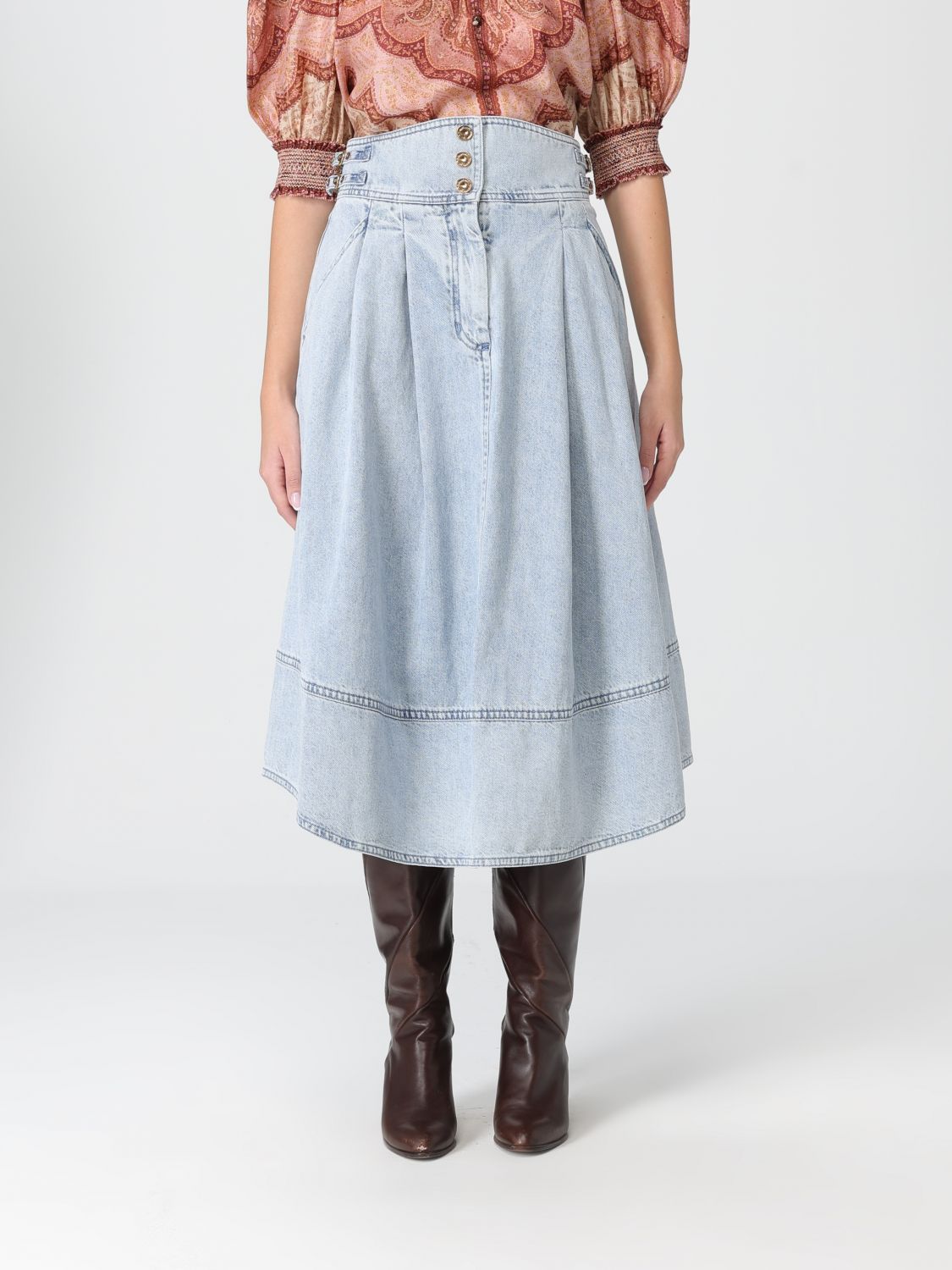 Gonna ZIMMERMANN Donna colore Blue