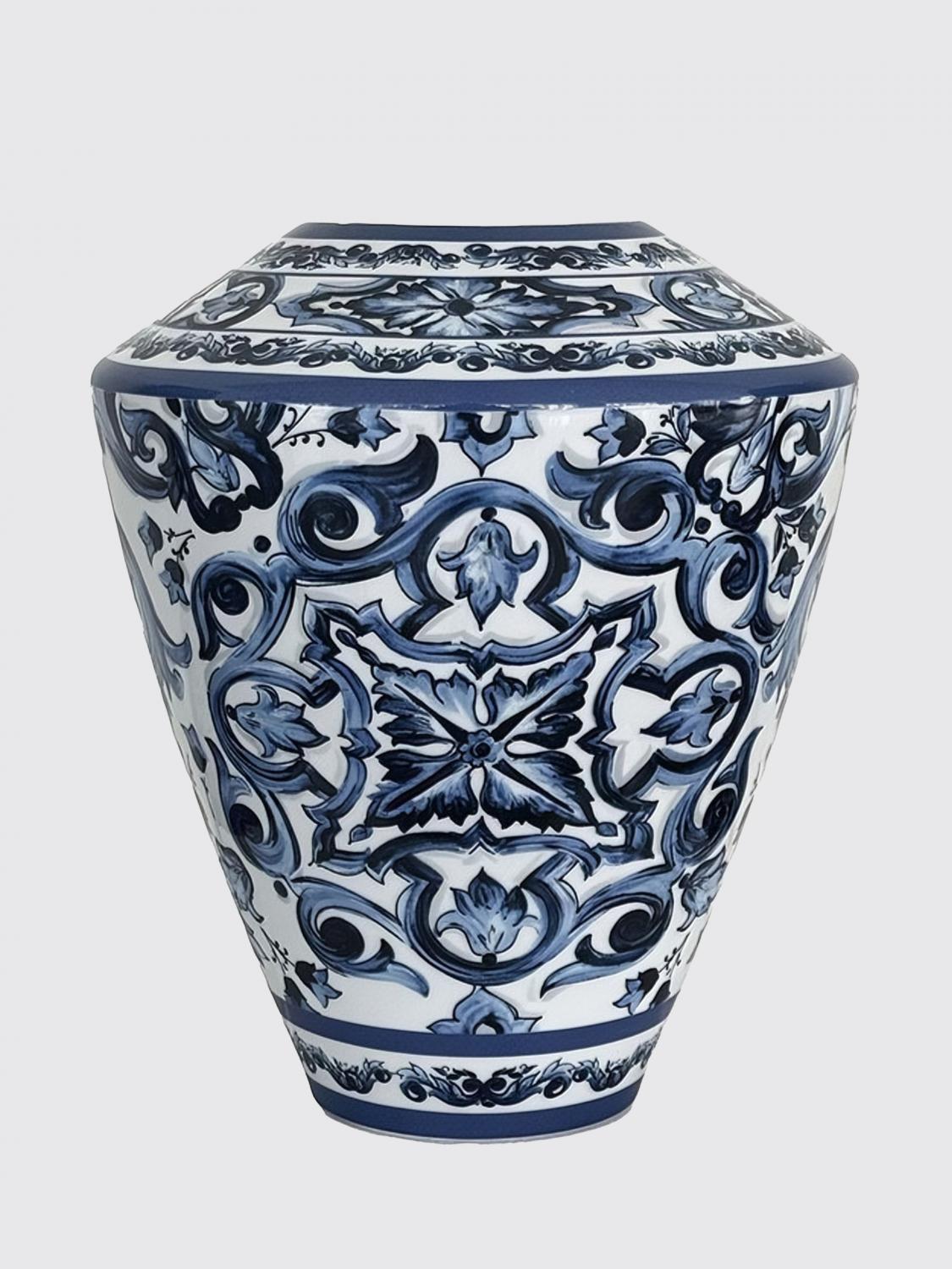 Vases DOLCE & GABBANA Lifestyle color Blue Vases DOLCE & GABBANA Lifestyle color Blue