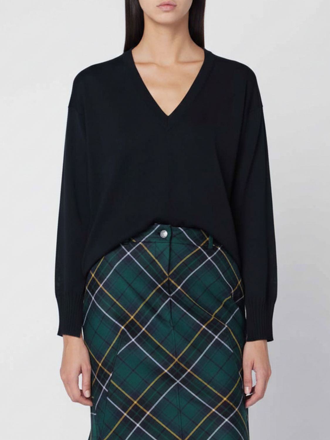 Roberto Collina Sweater  Woman Color Navy In Blue