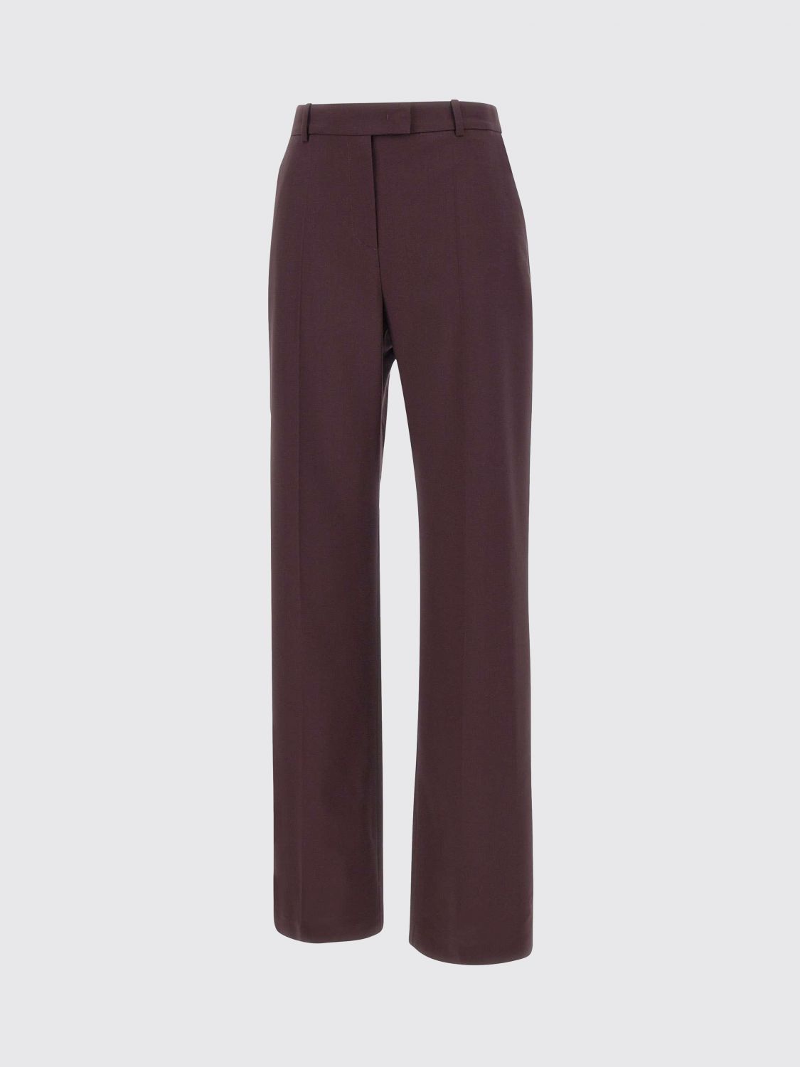 Eleventy Pants Woman Color Violet In Burgundy