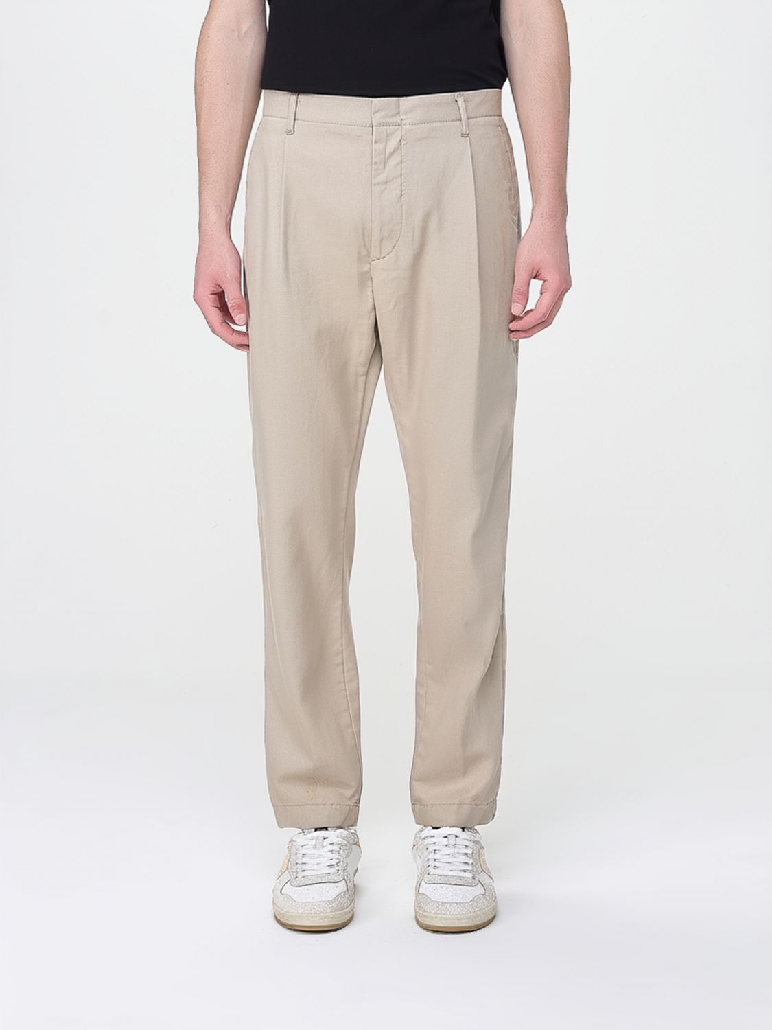 Dondup Pants  Men Color Beige In Neutral