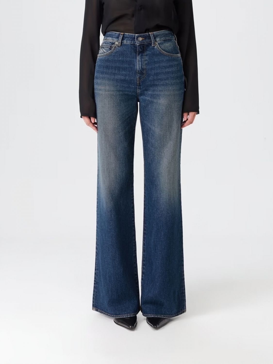 Dondup Jeans  Woman Color Blue
