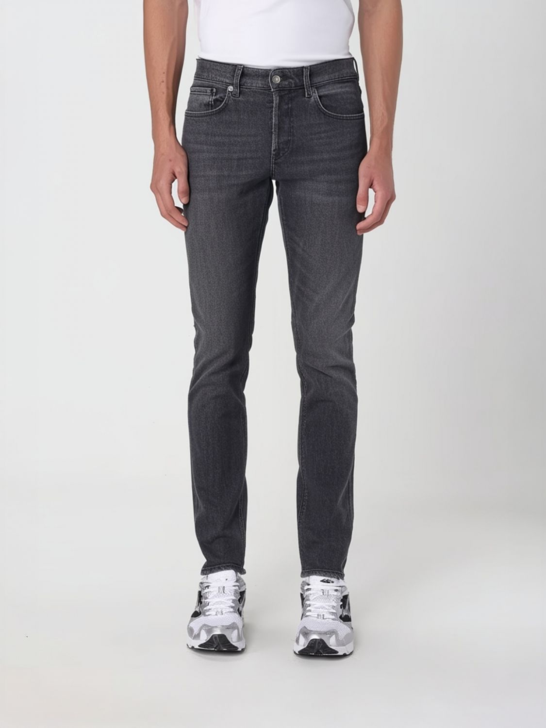 DONDUP Jeans Herren Farbe Schwarz