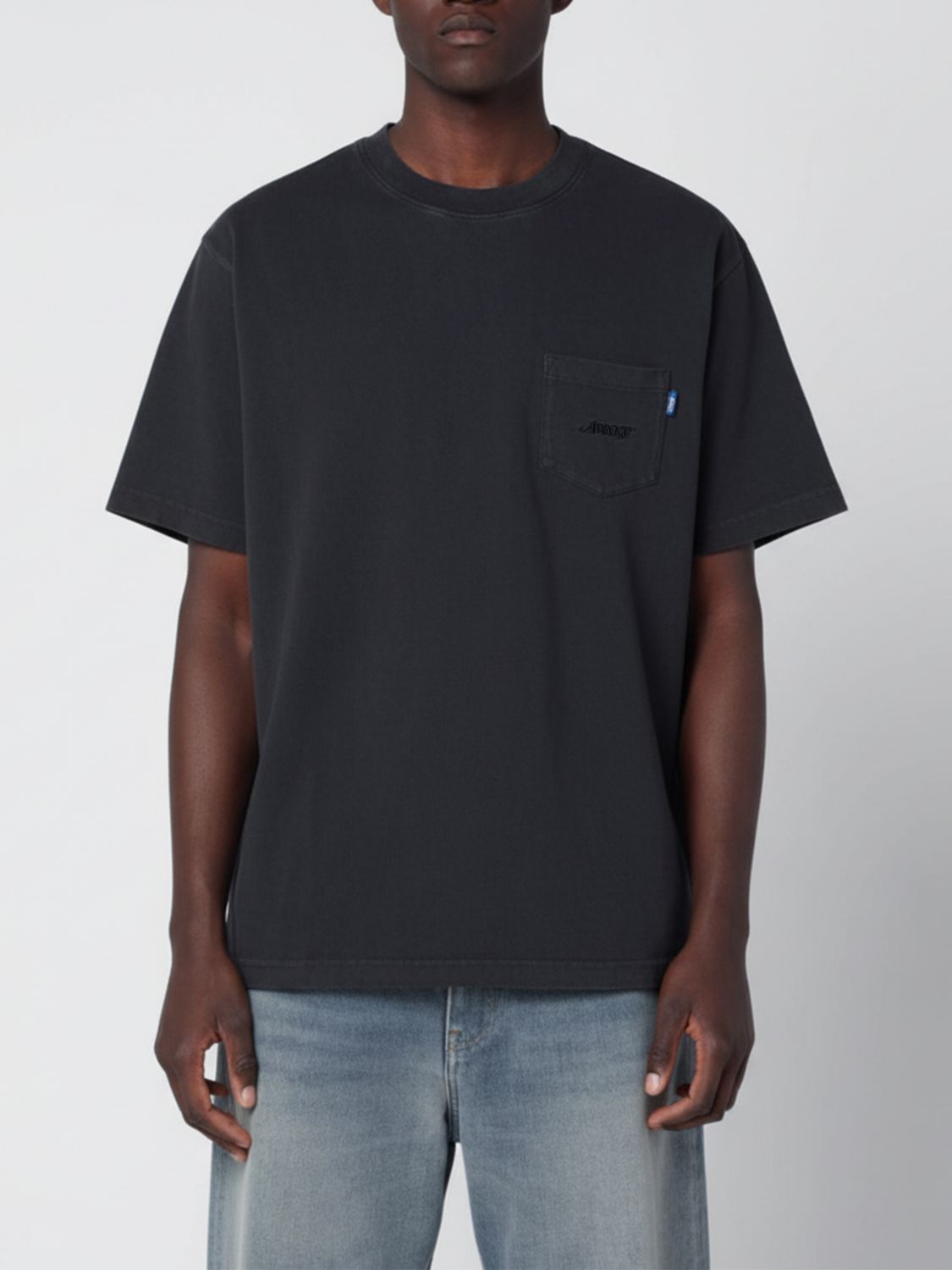 Awake Ny Pocket Tee In Black