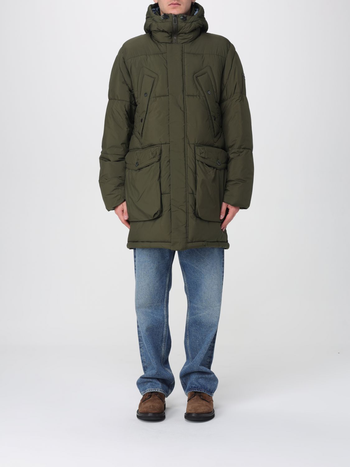 Paul Smith Coat  Men Color Green