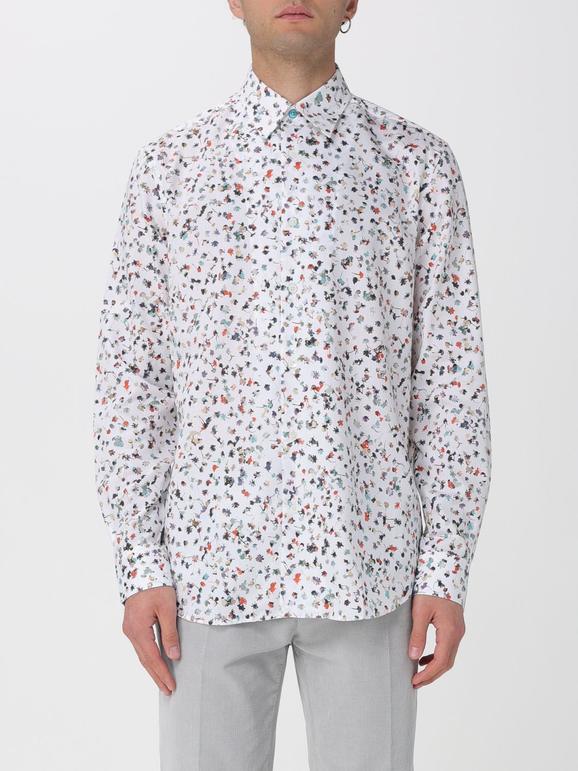Paul Smith Shirts Light And Natural In Gray