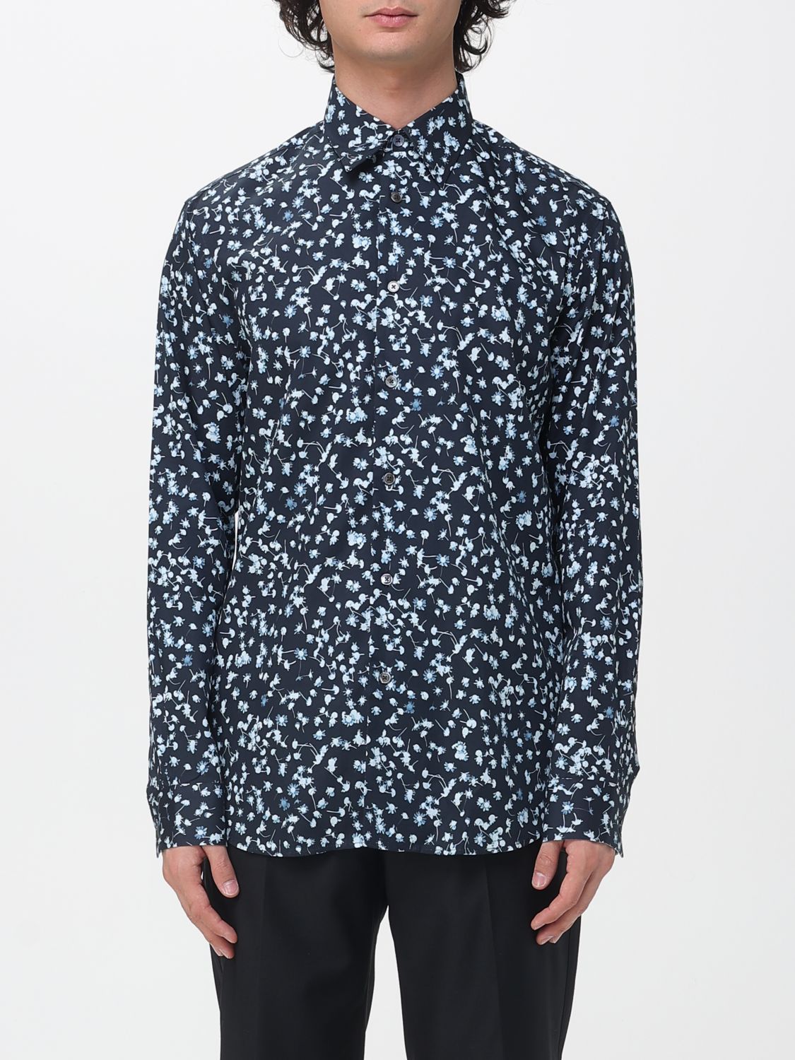 Paul Smith Shirt  Men Color Blue