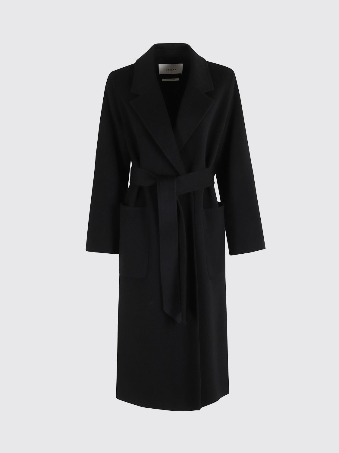 Ivy & Oak Coat Ivy Oak Woman Color Black In Black