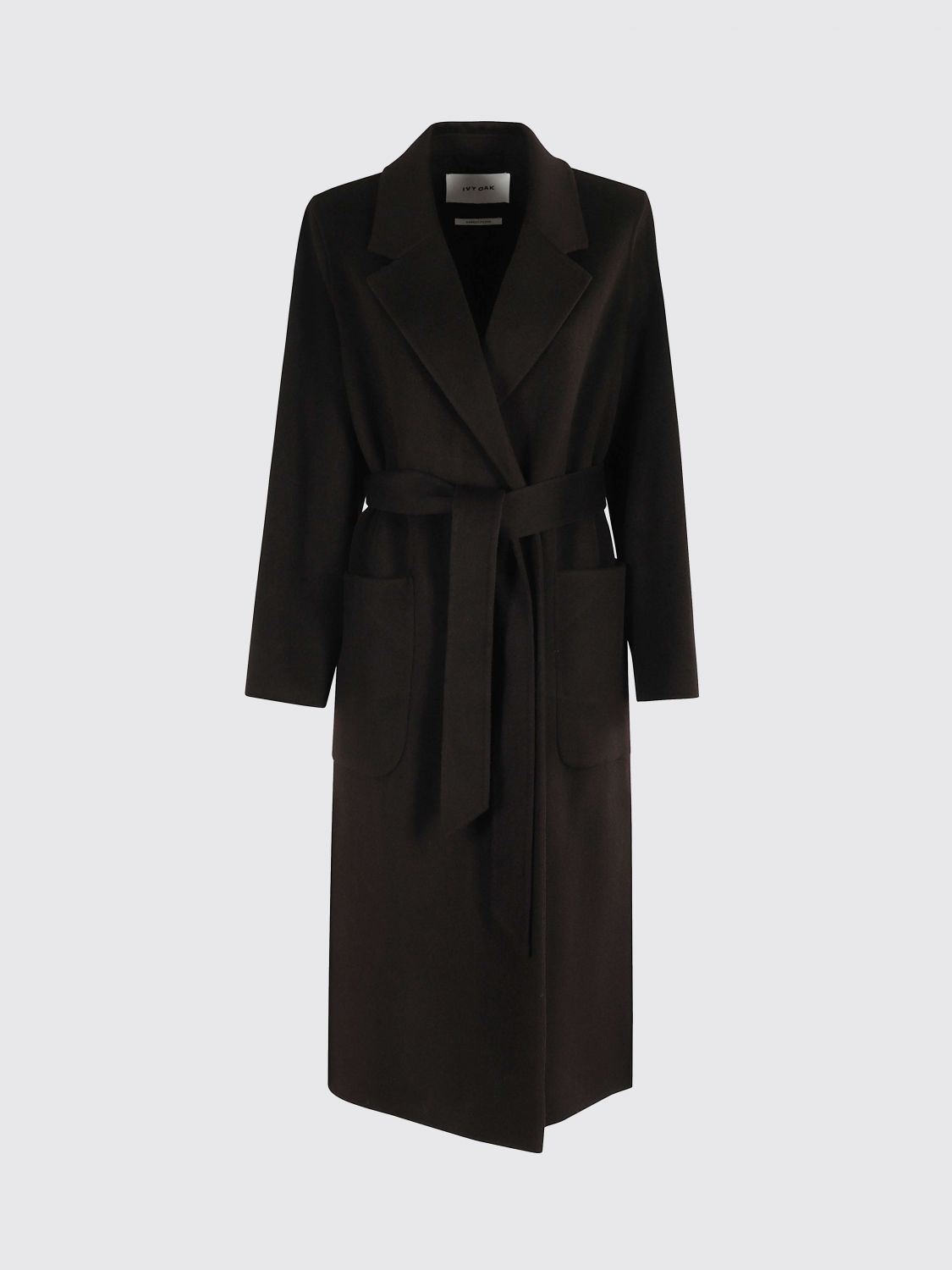 Ivy & Oak Coat Ivy Oak Woman Color Brown In Black