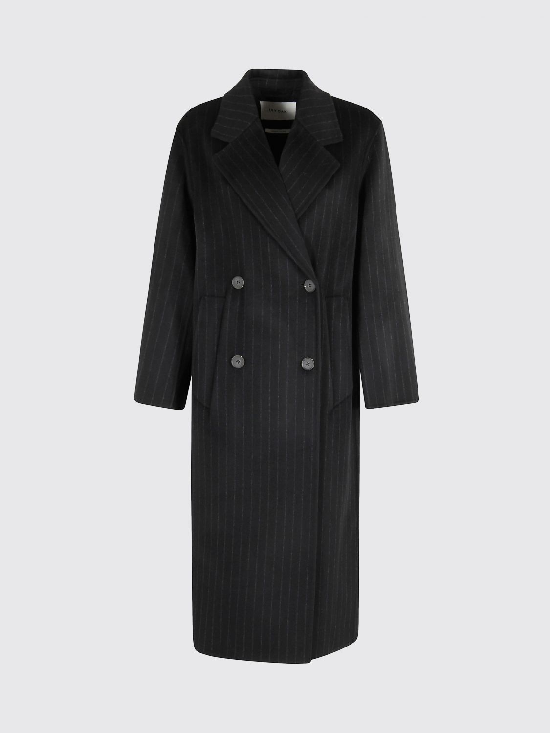 Ivy & Oak Coat Ivy Oak Woman Color Navy In Black