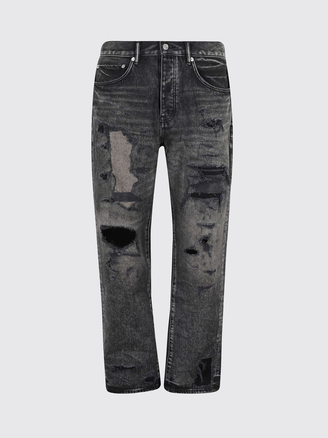PURPLE Jeans Herren Farbe Schwarz