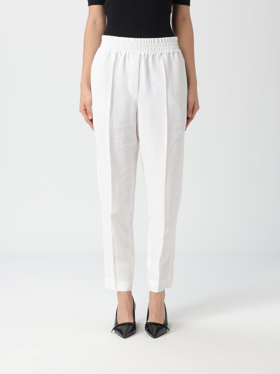 BRUNELLO CUCINELLI Hose Damen Farbe Weiß