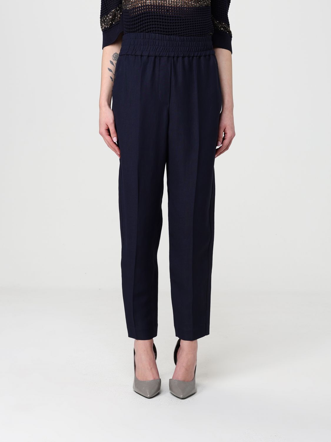 BRUNELLO CUCINELLI Hose Damen Farbe Blau