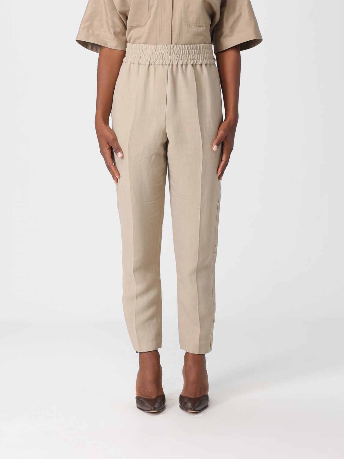 BRUNELLO CUCINELLI Hose Damen Farbe Beige