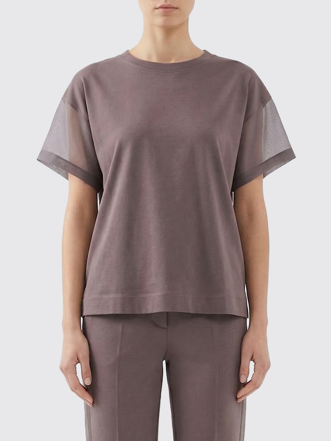 BRUNELLO CUCINELLI T-Shirt Woman color Brown