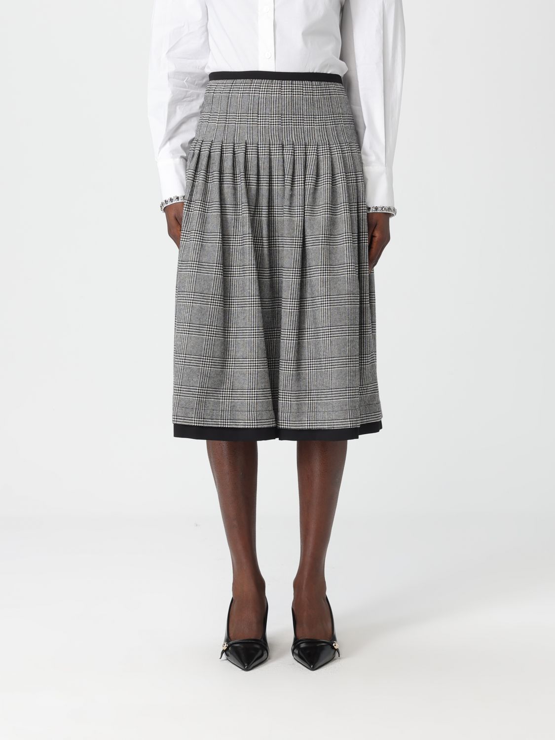 Skirt ERMANNO FIRENZE Woman color Grey