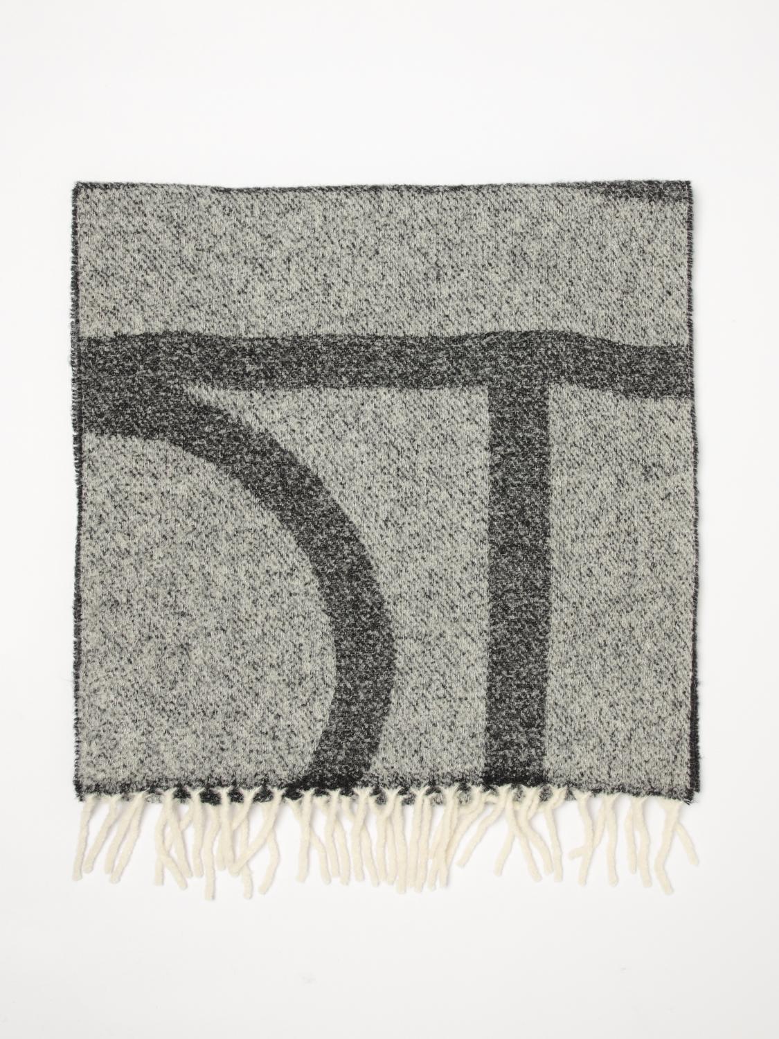 Toteme TOTEME Scarf Woman color Black　TOTEME スカーフ ウーマンカラー ブラック