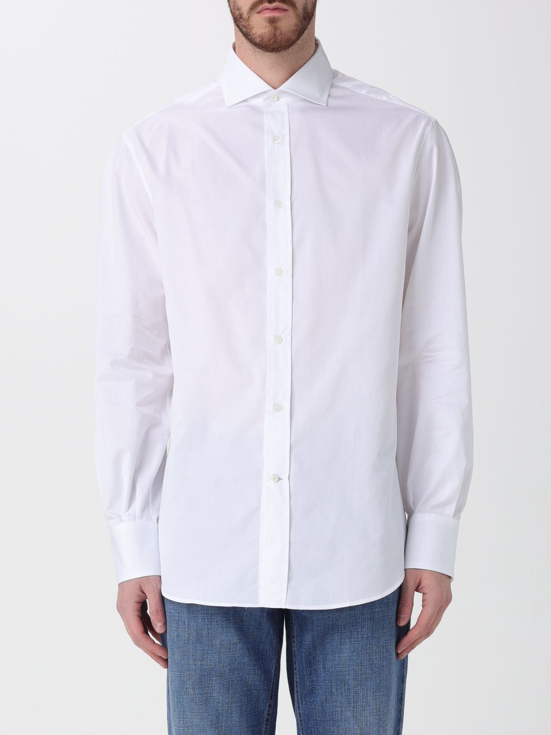 BRUNELLO CUCINELLI Hemd Herren Farbe Weiß