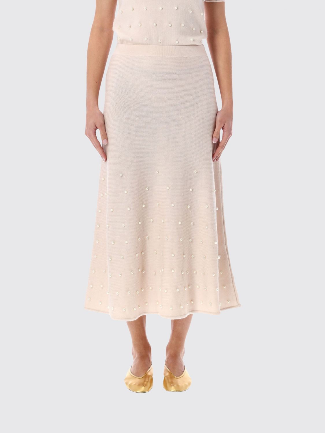 Skirt ZIMMERMANN Woman color White