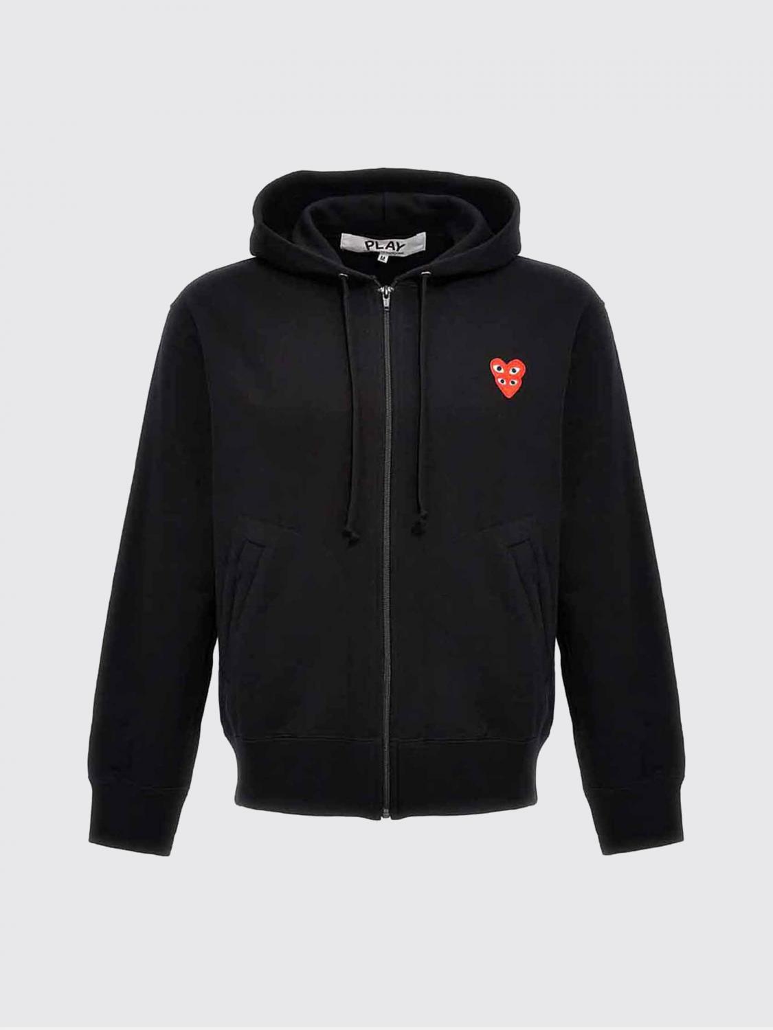 Felpa con cappuccio Comme Des Garçons Play in cotone con logo