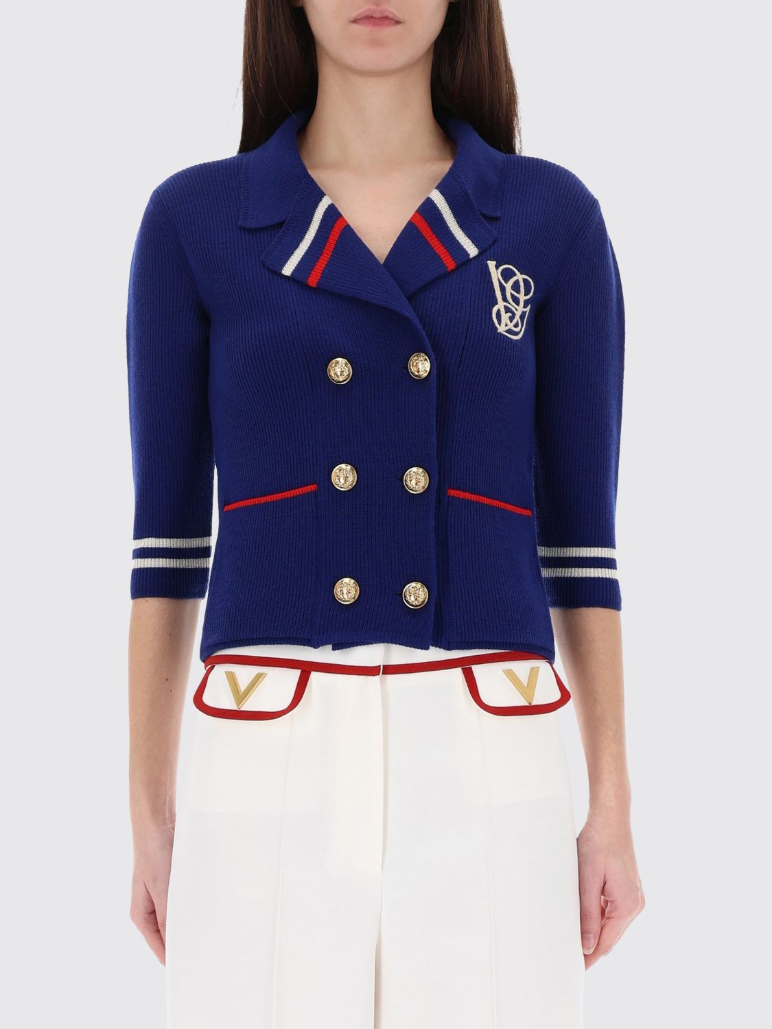 Valentino Blazer Woman Color Blue